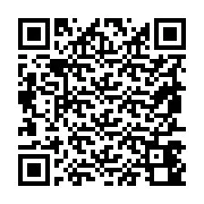 QR-koodi puhelinnumerolle +19857440061