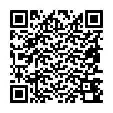 QR код за телефонен номер +19857440073