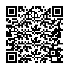 QR kód a telefonszámhoz +19857440079