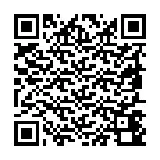 Código QR para número de telefone +19857440148