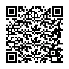 Código QR para número de teléfono +19857440172