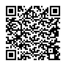 Código QR para número de teléfono +19857440342