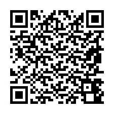 Código QR para número de teléfono +19857440475