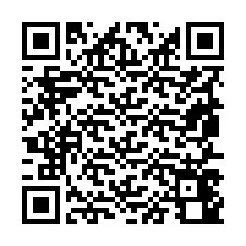 QR Code pour le numéro de téléphone +19857440625