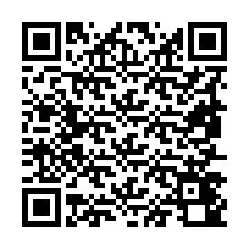 QR-code voor telefoonnummer +19857440693