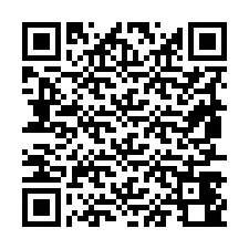 Codice QR per il numero di telefono +19857440891