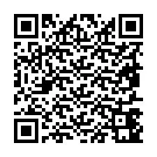 QR-Code für Telefonnummer +19857441012