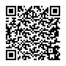 QR-kood telefoninumbri jaoks +19857441014