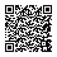 QR-koodi puhelinnumerolle +19857441025