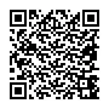 電話番号のQRコード +19857441033