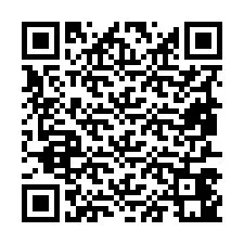 Codice QR per il numero di telefono +19857441057