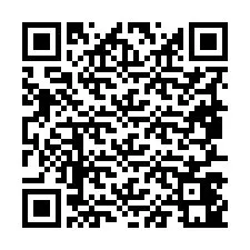 QR-code voor telefoonnummer +19857441122