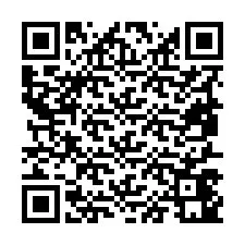 Codice QR per il numero di telefono +19857441143