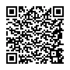 Codice QR per il numero di telefono +19857441174