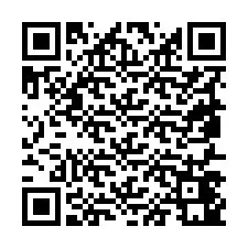 Codice QR per il numero di telefono +19857441208