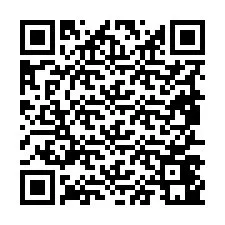 QR kód a telefonszámhoz +19857441362