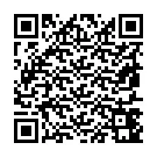 QR Code pour le numéro de téléphone +19857441405