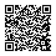 QR Code pour le numéro de téléphone +19857441709