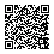 Código QR para número de telefone +19857441836