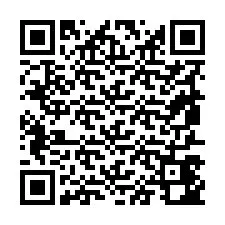 QR kód a telefonszámhoz +19857442051