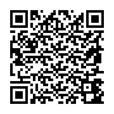 QR kód a telefonszámhoz +19857442081