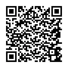 Código QR para número de telefone +19857442138