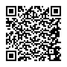 QR kód a telefonszámhoz +19857442173