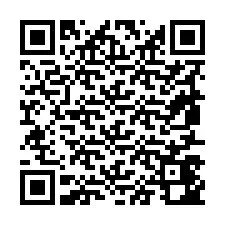 Kode QR untuk nomor Telepon +19857442181