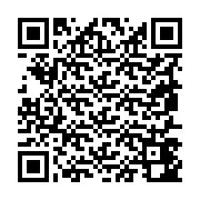 QR kód a telefonszámhoz +19857442214