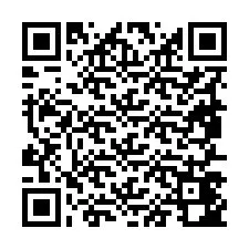 QR-Code für Telefonnummer +19857442222