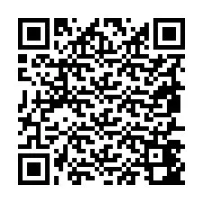 Kode QR untuk nomor Telepon +19857442244