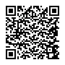 Kode QR untuk nomor Telepon +19857442336