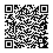 QR Code pour le numéro de téléphone +19857442494