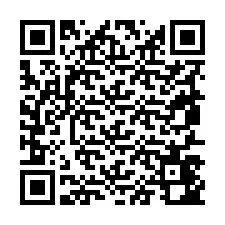 Kod QR dla numeru telefonu +19857442510