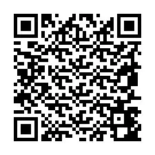 Kode QR untuk nomor Telepon +19857442530