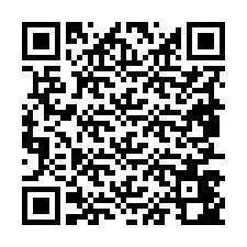 QR-koodi puhelinnumerolle +19857442592