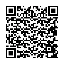 QR-code voor telefoonnummer +19857442612