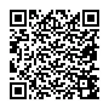 Kod QR dla numeru telefonu +19857442617