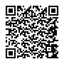 QR-code voor telefoonnummer +19857442836