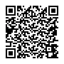 QR Code pour le numéro de téléphone +19857442858