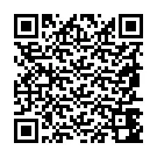 QR код за телефонен номер +19857442874