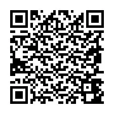 Kode QR untuk nomor Telepon +19857442924