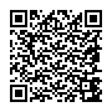 電話番号のQRコード +19857443028