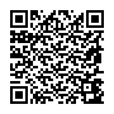 QR-koodi puhelinnumerolle +19857443115