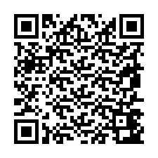 QR-код для номера телефона +19857443250