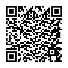 QR код за телефонен номер +19857444778