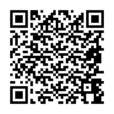 QR Code pour le numéro de téléphone +19857444977