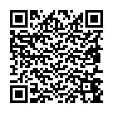 QR-code voor telefoonnummer +19857445206