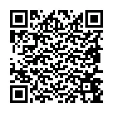 QR-Code für Telefonnummer +19857445716