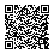 Código QR para número de teléfono +19857448378